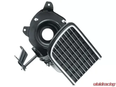 AMD RH Headlamp Assembly Black with Chrome Trim Door Chevrolet Camaro RS 1968 - W-680