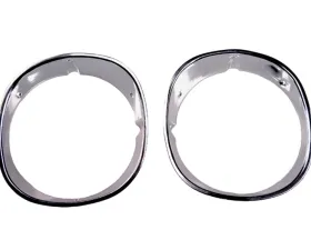 AMD Pair Headlamp Bezels Chevrolet Camaro 1970-1973