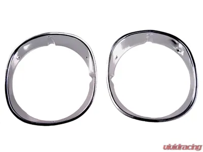 AMD Pair Headlamp Bezels Chevrolet Camaro 1970-1973 - W-746