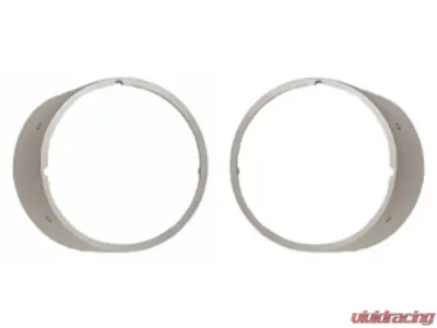 AMD Pair Headlamp Bezels without Chrome Trim Chevrolet Camaro 1969 - W-760