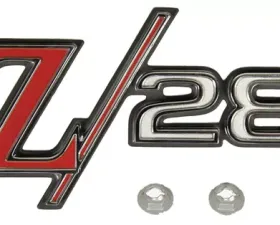 AMD Z/28 Tailpan Emblem Chevrolet Camaro 1969
