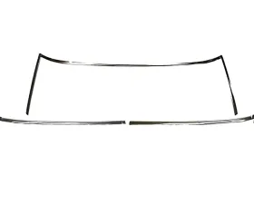 AMD Windshield Molding Set Chevrolet Camaro | Pontiac Firebird | Trans Am Coupe 1967-1969