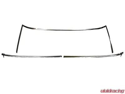 AMD Windshield Molding Set Chevrolet Camaro | Pontiac Firebird | Trans Am Coupe 1967-1969 - W-838