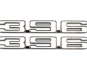 AMD Pair 396 Fender Emblems Chevrolet Camaro 1968