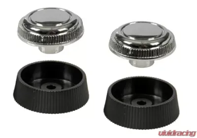AMD 4 Piece Set Stereo Radio Knobs Chevrolet Camaro | Caprice | Impala 1967-1968 - W-855