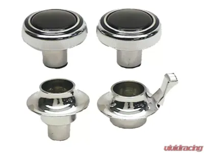 AMD 4 Piece Set Mono Radio Knobs Chevrolet Camaro | Chevelle | El Camino 1969-1970 - W-860