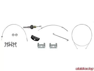AMD All Cables with Hardware Parking Brake Cable Kit Chevrolet Camaro | Pontiac Firebird | Trans Am 1967-1969 - W-863