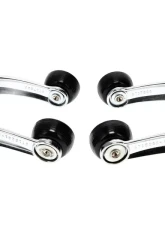 AMD Front and Rear Black Knob Window Crank Set Chevrolet Camaro 1969                                     - W-929 - Image 2