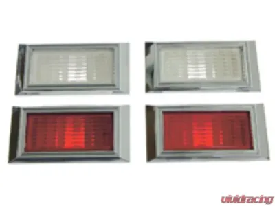 AMD Side Marker Lenses and Bezels Set Chevrolet Camaro | Chevy II | Nova 1968 - W-948