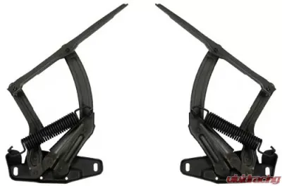 AMD Pair Hood Hinges Chevrolet Biscayne | Chevelle | El Camino 1968 - W-996