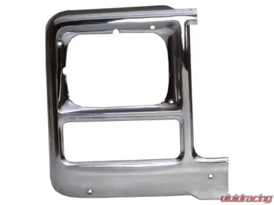AMD RH Chrome Plastic Square Headlamp Headlamp Bezel Chevrolet Blazer | C/K | Suburban 1980 - X145-4080-3R