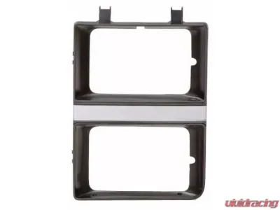 AMD LH Dark Gray / Gray Headlight Bezel GMC C/K | Jimmy | Suburban 1983-1984 - X145-4083-3L