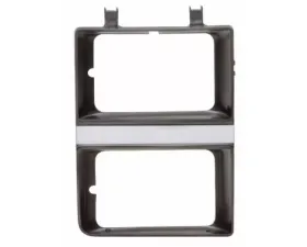 AMD RH Dark Gray / Gray Headlight Bezel GMC C/K | Jimmy | Suburban 1983-1984