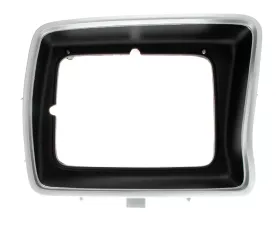 AMD RH Square Silver/Black Headlight Bezel Ford Bronco | F100 | F150 1978-1979