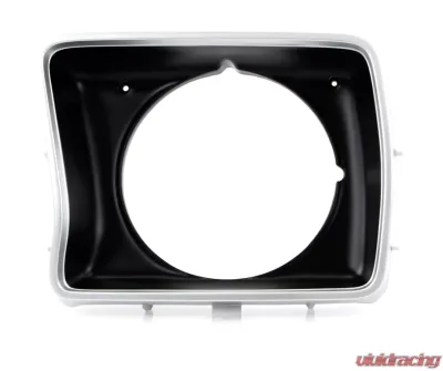 AMD LH Round Silver/Black Headlight Bezel Ford Bronco | F100 | F150 1978-1979 - X145-4578-2L