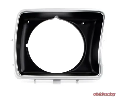 AMD RH Round Silver/Black Headlight Bezel Ford Bronco | F100 | F150 1978-1979 - X145-4578-2R