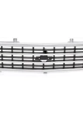 AMD Single Headlight Argent/Silver Grille Shell Chevrolet Blazer | C/K | GMC Suburban 1988-1993                                     - X150-4088-1 - Image 2