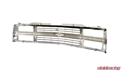 AMD Composite Headlight Chrome Grille Shell Chevrolet Blazer | C/K | Suburban 1994-1998 - X150-4094-23