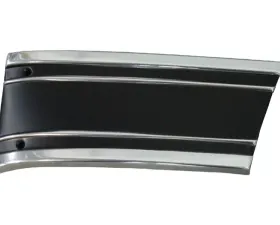 AMD LH Black Lower Front Fender Molding Chevrolet Blazer | C/K | Suburban 1969-1972