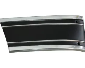 AMD RH Black Lower Front Fender Molding Chevrolet Blazer | C/K | Suburban 1969-1972