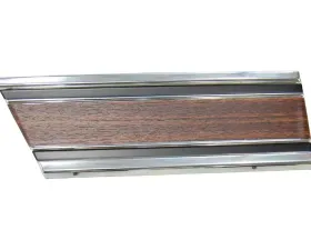 AMD LH Woodgrain Lower Rear Fender Molding Chevrolet Blazer | C/K | GMC Jimmy 1969-1972