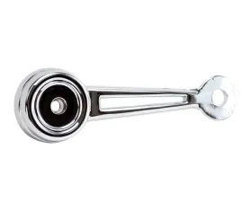 AMD Chrome with Black Knob Window Crank Handle Ford Bronco | Fairlane | Mercury Comet 1968-1972