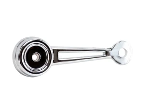 AMD Chrome with Black Knob Window Crank Handle Ford Bronco | Fairlane | Mercury Comet 1968-1972 - X546-8068-68 - Image 3