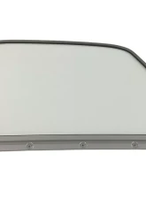 AMD LH Clear Door Glass Assembly with Chrome Frame Chevrolet | GMC Truck 1947-1950                                     - X550-4047-1L - Image 3