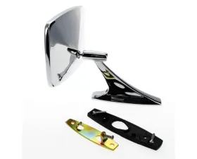 AMD Chrome Small Style Outer Door Mirror Chevrolet Blazer | C/K | GMC Jimmy 1973-1991