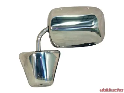 AMD Stainless Steel Large Style Outer Door Mirror Chevrolet Blazer | C/K | GMC Suburban 1973-1991 - X570-4073-SS