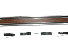 AMD LH Woodgrain Short Bed Front Lower Bed Molding Chevrolet C/K | GMC 1969-1972