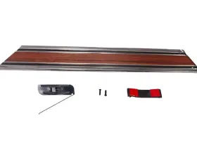AMD RH Woodgrain Short Bed Rear Lower Bed Molding Chevrolet C/K | GMC 1969-1972