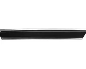 AMD RH Black Long Bed Rear Lower Bed Molding Chevrolet C/K | GMC 1969-1972