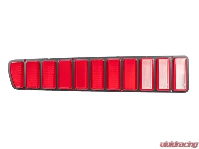 AMD LH Taillight Lens without Silver Trim Dodge Charger 1973-1974 - X951-2673-1L