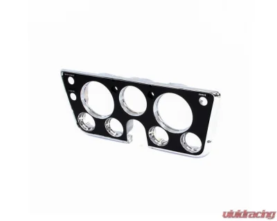 AMD Dash Bezel Chrome/Black w/Choke Chevy | GMC C/K Truck | Blazer | Jimmy | Suburban 1967-1968 - 460-4068-2