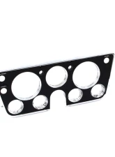 AMD Dash Bezel Chrome/Black w/Choke Chevy | GMC C/K Truck | Blazer | Jimmy | Suburban 1967-1968                                     - 460-4068-2 - Image 3