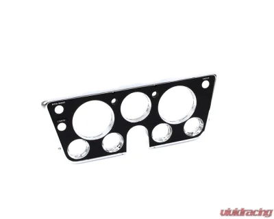 AMD Dash Bezel Chrome/Black w/Choke Chevy | GMC C/K Truck | Blazer | Jimmy | Suburban 1967-1968 - 460-4068-2