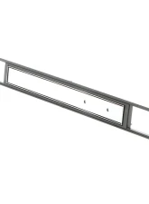 AMD Dash Molding Air Vent Bezel w/ AC Brushed / Black Chevy |  GMC C/K Truck | Blazer | Jimmy | Suburban 1978-1980                                     - 460-4078-3A - Image 2