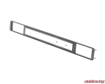 AMD Dash Molding Air Vent Bezel w/ AC Brushed / Black Chevy |  GMC C/K Truck | Blazer | Jimmy | Suburban 1978-1980 - 460-4078-3A