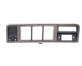 AMD Dash Bezel Chrome/Woodgrain W/O A/C Ford Bronco | F100 | F150 | F250 | F350 1973-1979