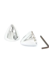 AMD Chrome Door Mirror Bullet Cap Ford F100 | F250 | F350 | 1953-1966                                     - 570-4553-1P - Image 3