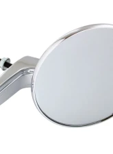 AMD Chrome Mirror w/ Pentastar Logo LH or RH Dodge | Plymouth 1967-1974                                     - F-834 - Image 2