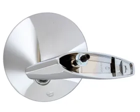 AMD Chrome Mirror w/ Pentastar Logo LH or RH Dodge | Plymouth 1967-1974