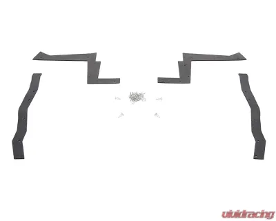 AMD Fender Splash Shield Seals Front w/ Clips Plymouth Belvedere | GTX | Satellite 1966-1967 - F-FSF01