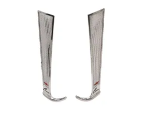 AMD Upper Outer Custom Cab Trim Plate LH/RH Pair Chevy C/K Pickup 1960-1963