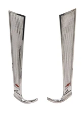 AMD Upper Outer Custom Cab Trim Plate LH/RH Pair Chevy C/K Pickup 1960-1963                                     - X456-4060-P - Image 3