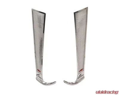 AMD Upper Outer Custom Cab Trim Plate LH/RH Pair Chevy C/K Pickup 1960-1963 - X456-4060-P