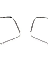 AMD Door Glass Outside Reveal Molding Stainless LH/RH Pair Chevy | GMC Pickup | Suburban 1947-1955                                     - X547-4047-4SP - Image 3