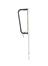 AMD Vent Window Assembly RH Clear Glass Chrome Frame Chevy | GMC C/K Pickup | Suburban 1960-1963                                     - X560-4060-2CRS - Image 3