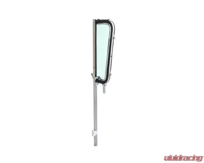AMD Vent Window Assembly LH Green Tint Glass Chrome Frame Chevy | GMC C/K Pickup | Suburban 1960-1963 - X560-4060-2TLS